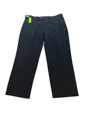 Haggar Men's Black EClo Dress Pants, Classic Fit, Size 42X32, NWT